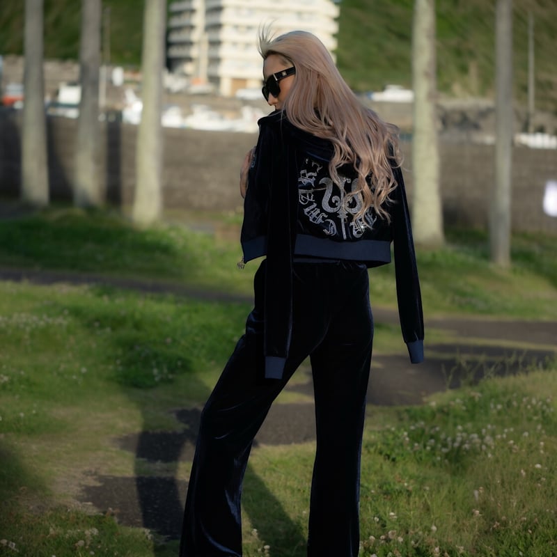 CLEAR STONEベロアセットアップ | C.Marin®