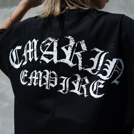 【キッズ＆ジュニア】ビンテージロゴempireオーバーサイズTシャツ