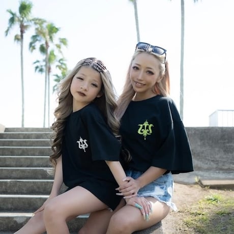 【キッズ＆ジュニア】ビンテージロゴempireオーバーサイズTシャツ
