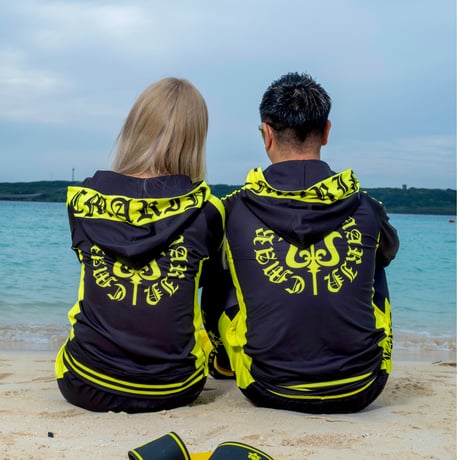 【Active Line 25】ラッシュガードセットアップBK×ネオンイエロー