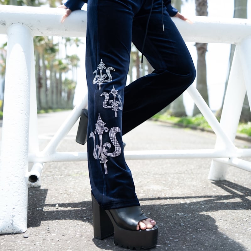 CLEAR STONEベロアセットアップ | C.Marin®