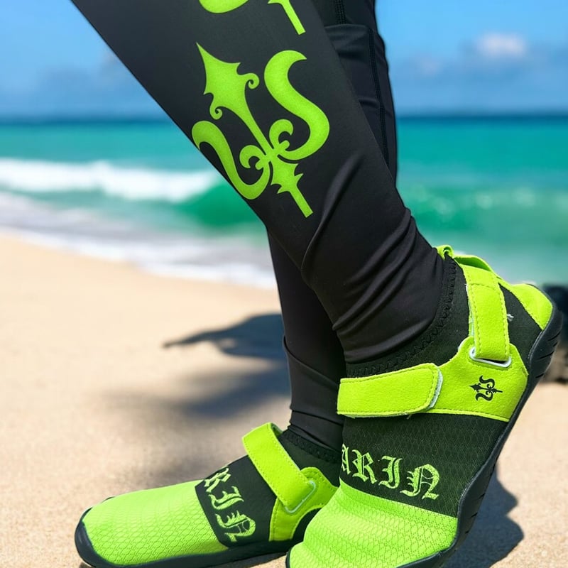 Tide Shoes ホワイト/アクア シューズ Active Line】カラーマリンシューズ（Kidsサイズ有） | C.Marin®