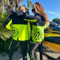 メンズラッシュ・ラインセットアップ（ネオンイエロー） | C.Marin®