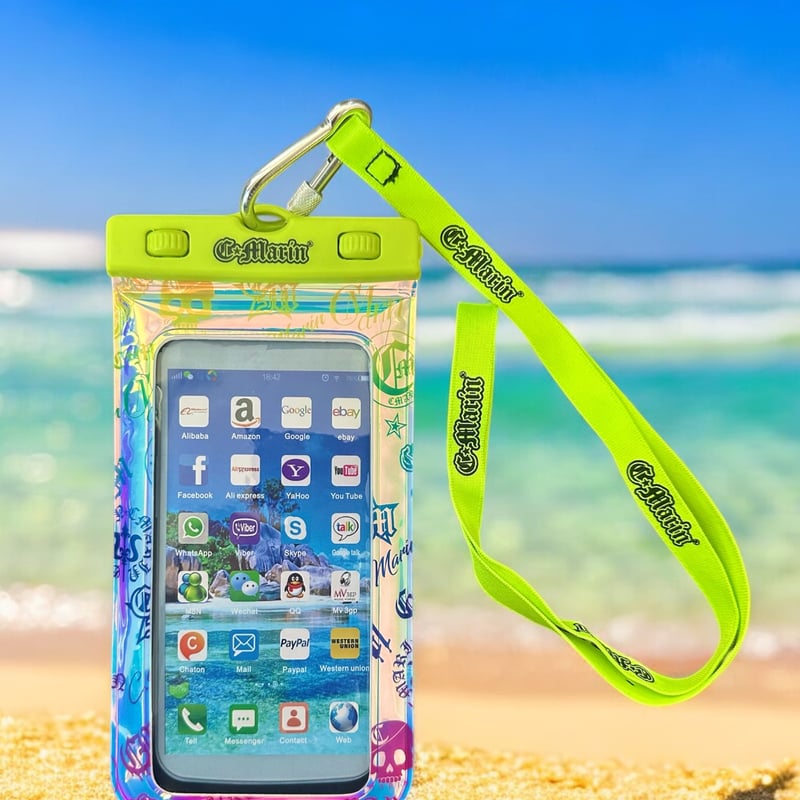 プレミアムオーロラ完全防水スマホケース | C.Marin®
