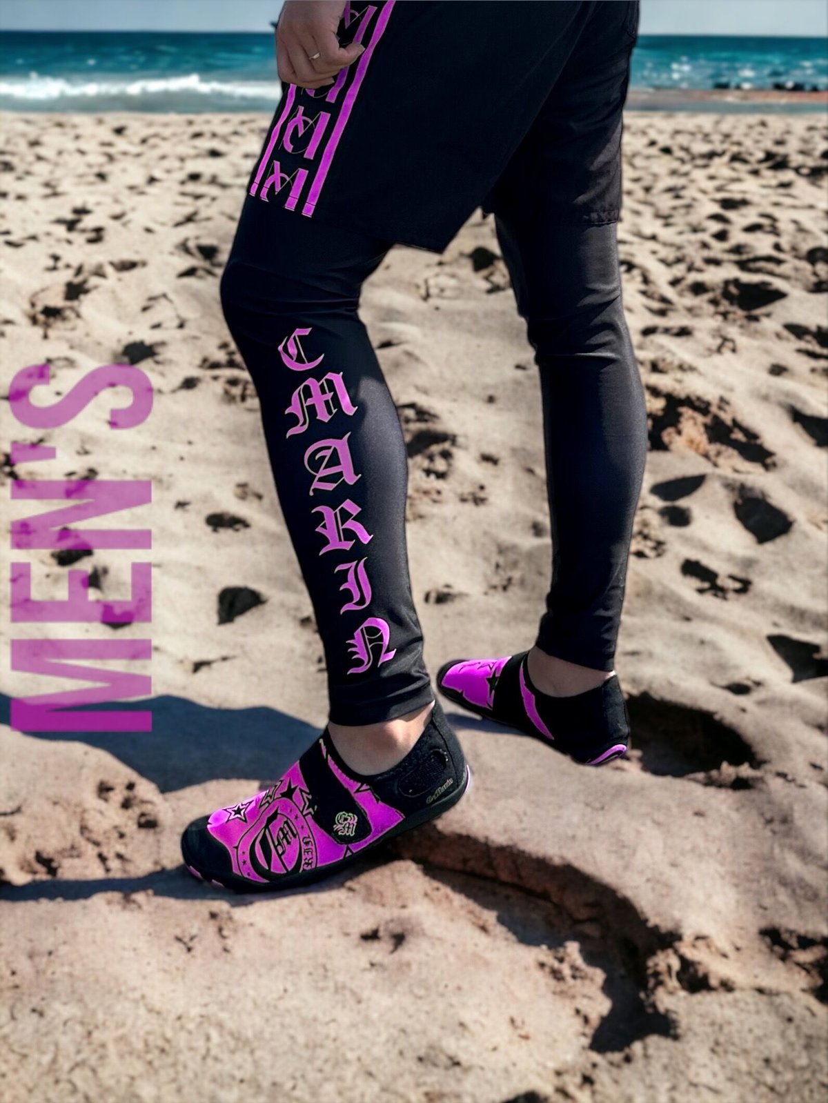 ラッシュレギンス（メンズ）ピンク | C.Marin®