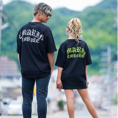 【キッズ＆ジュニア】ビンテージロゴempireオーバーサイズTシャツ