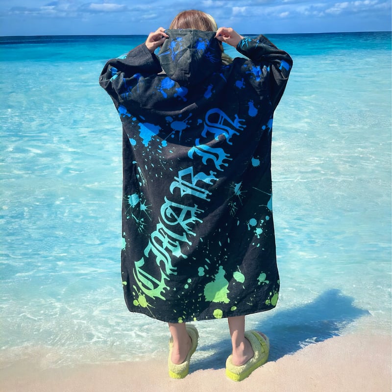 本日限定価格最終　新品immatereal ウォーターポンチョ お着替えポンチョタオル | C.Marin®