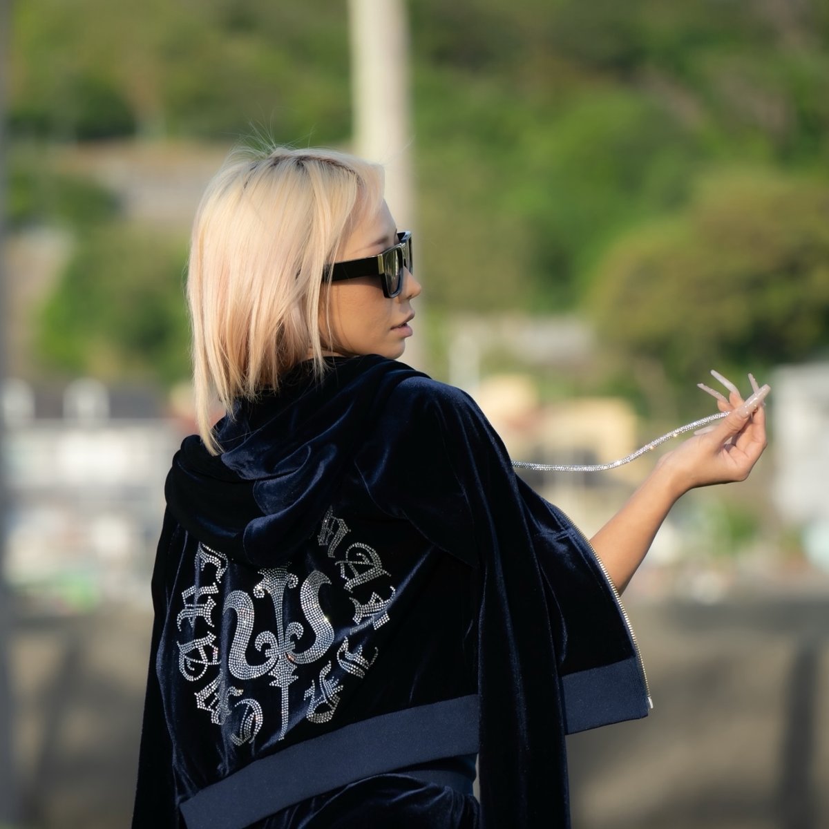 CLEAR STONEベロアセットアップ | C.Marin®