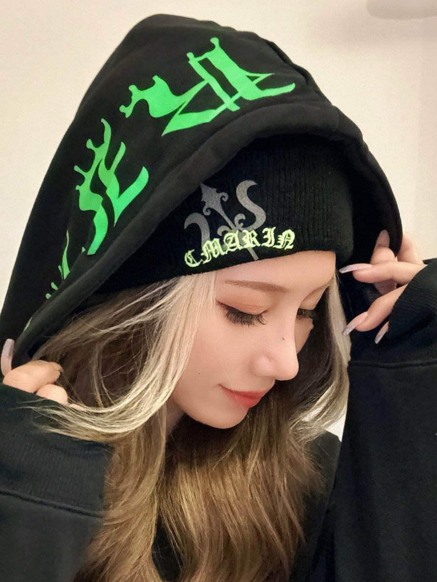 エンブレムレザーワッペンニット帽 | C.Marin®