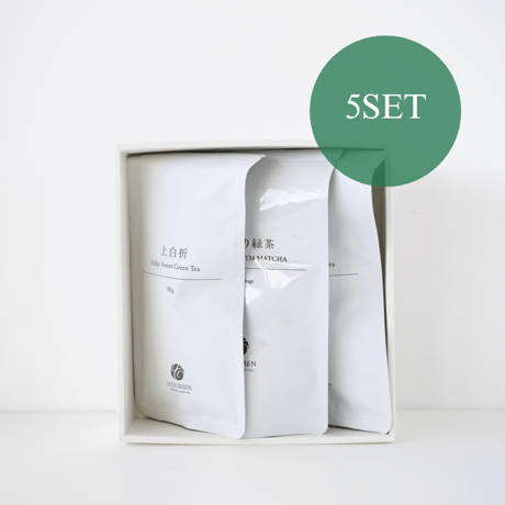 緑茶TB＆特上煎茶＆上白折】ギフト5BOX | 大塚園