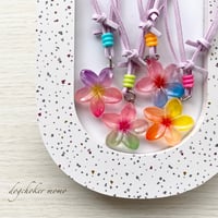 【予約販売】カラフルハイビスカスネックレスチョーカー10個セット