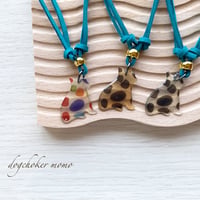マーブルキャットネックレスチョーカー10個セット