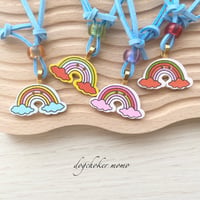 レインボーネックレスチョーカー10個セット