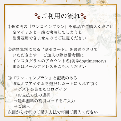 【ワンコインプラン】