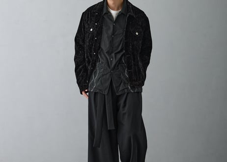 24秋冬　ベルベットジャケット