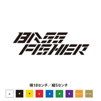 BASS FISHER バスフィッシャー　ステッカー