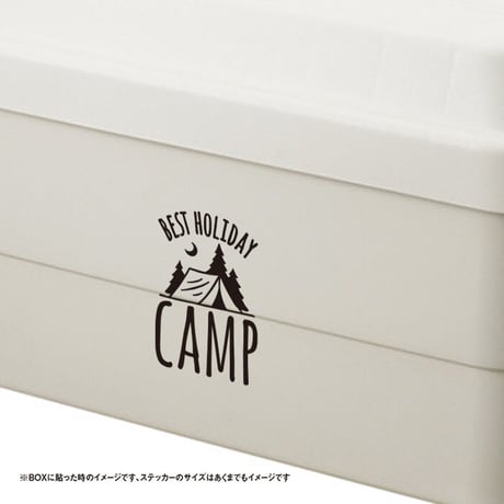 ベストホリデイ テント キャンプ ステッカー