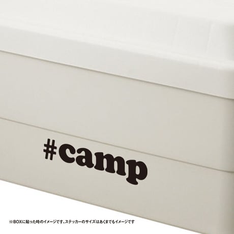 #camp ステッカー