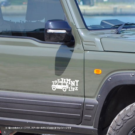 ジムニーステッカー THE JIMNY LIFE