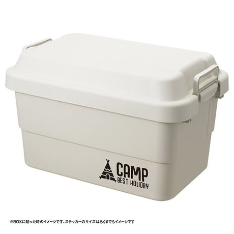 テント キャンプ  最高の休日ステッカー