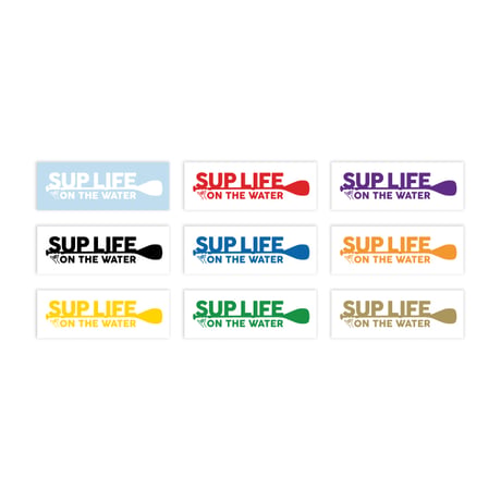 SUP LIFE ON THE WATER ステッカー