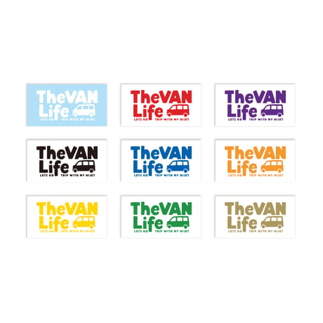 ハイゼット TheVAN Life ステッカー