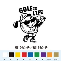 GOLF is LIFE ステッカー
