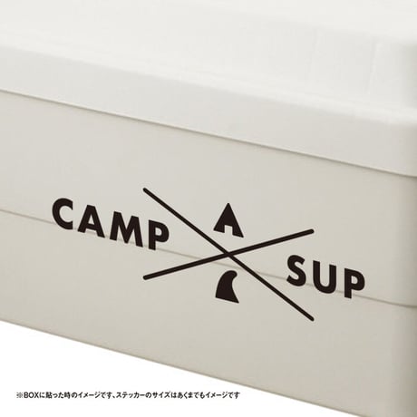 キャンプとサップ CAMP SUP ステッカー