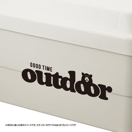グッドタイム アウトドア 熊 ステッカー