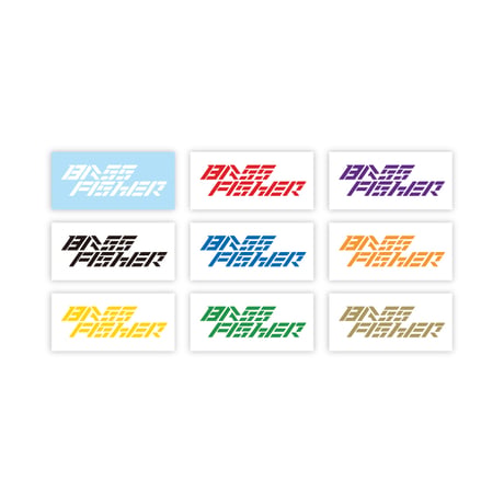 BASS FISHER バスフィッシャー　ステッカー