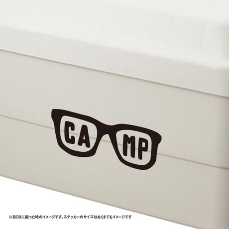 CAMP メガネ ステッカー