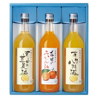 和歌のめぐみ　有田特産柑橘７２０ｍｌ３本セット　（ＳＬＡ－４０）