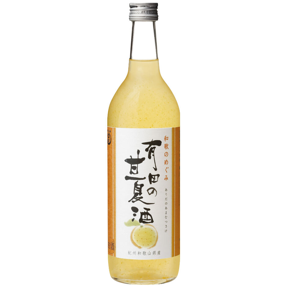 和歌のめぐみ 有田の甘夏酒 720ml | 酒蔵 世界一統 Online SHOP