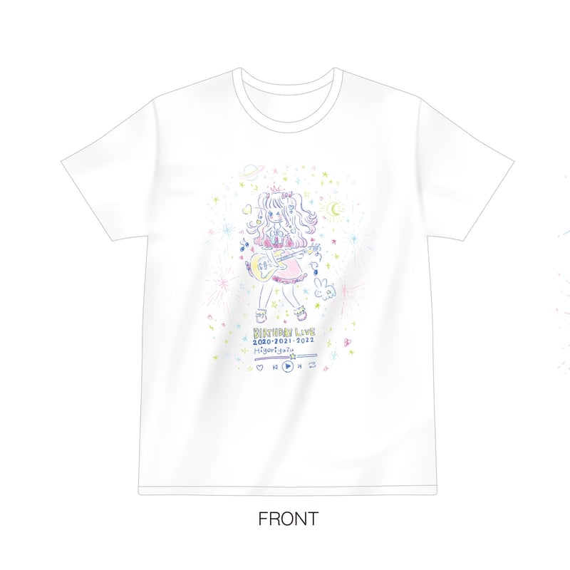 ☆XLサイズ☆ 日和ゆずバースデーオフィシャルTシャツ | luxis 