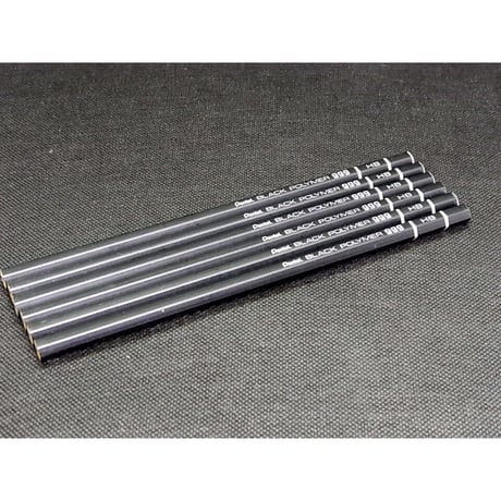 ぺんてる　BLACK POLYMER 999  HB  6本