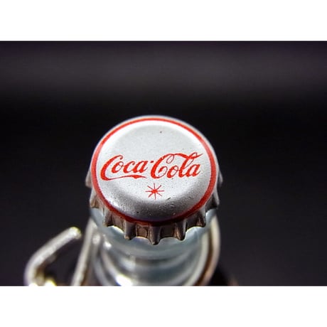コカ・コーラ　キーチェーン付きミニボトル