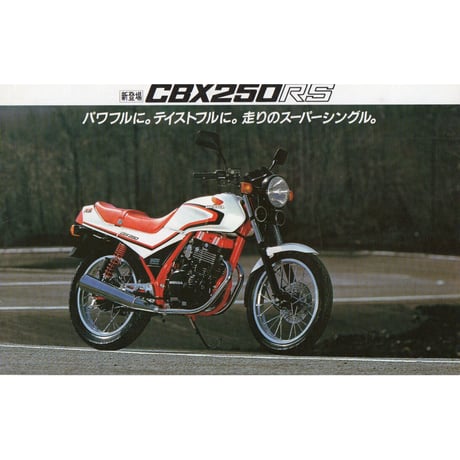 HONDA CBX250RSのカタログ (アクセサリーカタログ含む)