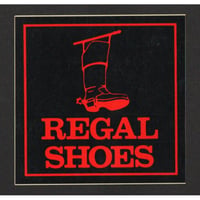 REGAL SHOESのロゴシール