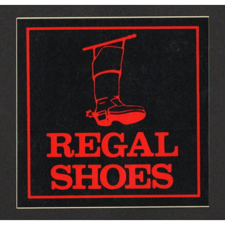 REGAL SHOESのロゴシール