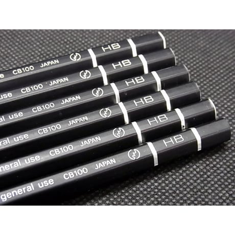 ぺんてる　BLACK POLYMER 999  HB  6本