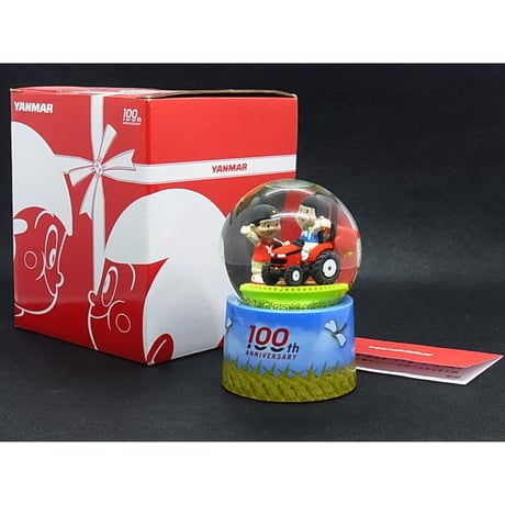 ヤンマー株式会社　100周年記念　ヤン坊マー坊　非売品スノードーム