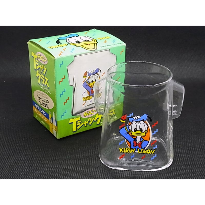 キリンレモン ドナルドTシャツグラス | レトロ・スタイル