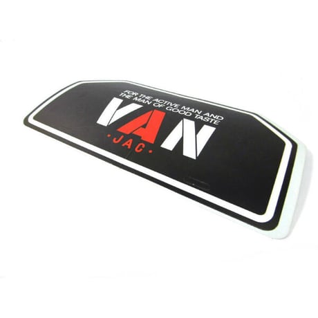 30年以上前のVANのノベルティ　定番ロゴステッカー