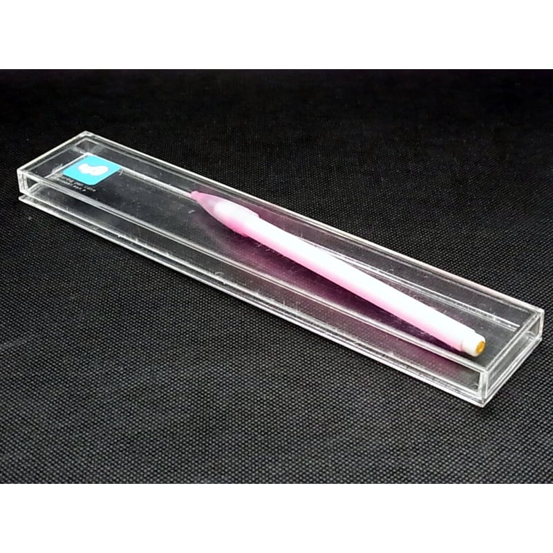 ミドリ 透明プラ製ペンケースとロケット鉛筆 | レトロ・スタイル