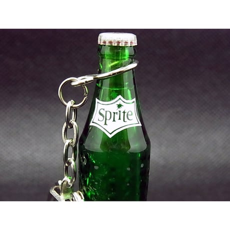 スプライト　キーチェーン付きミニボトル