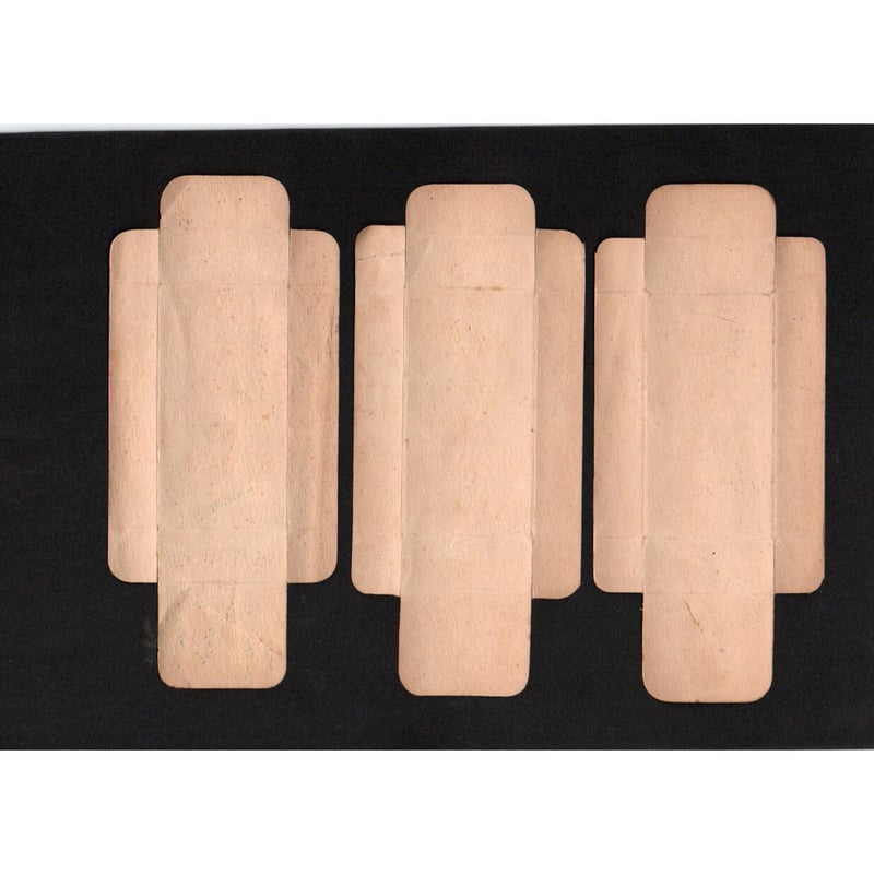 森永ミルクキャラメル組み立て空き箱 3種セット | レトロ・スタイル