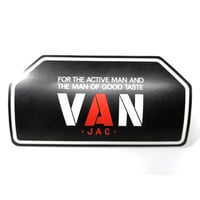 30年以上前のVANのノベルティ　定番ロゴステッカー