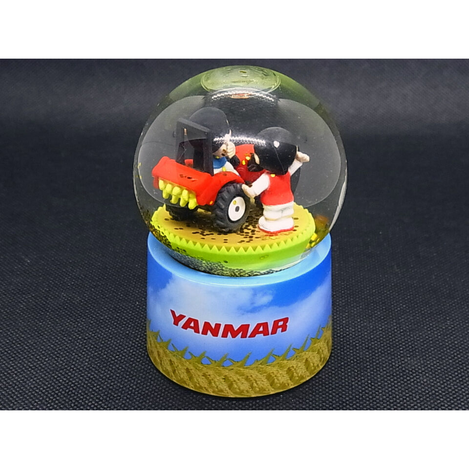 ヤンマー株式会社 100周年記念 ヤン坊マー坊 非売品スノードーム