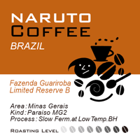 【浅煎り】Brazil Fazenda Guariroba limited reserve B  / 100g