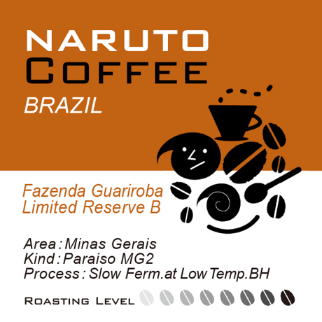 【浅煎り】Brazil Fazenda Guariroba limited reserve B  / 100g